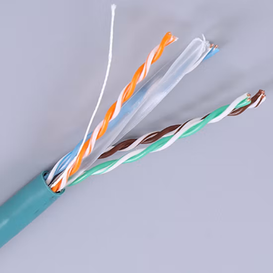 UTP CAT6A CAT6 Cat7 Управление сигналом Передача данных Коаксиальный провод динамика Патч-корд LAN HDMI Компьютерный сетевой кабель